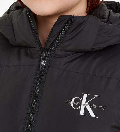 Doudoune Calvin Klein - CK Short Puffer - Noir Doudoune Calvin Klein - CK Short Puffer - Noir
