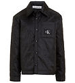 Calvin Klein Jakke - Sort m. Logoer