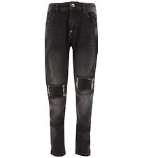 Philipp Plein Jeans - Sort m. Slid Philipp Plein Jeans - Sort m. Slid