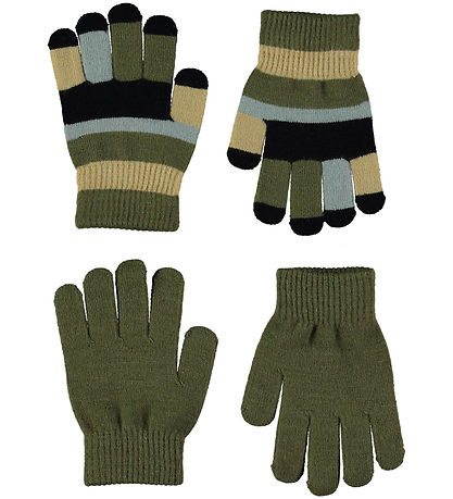 Molo Gloves - Knitted - 2-Pack - Kei - Growth