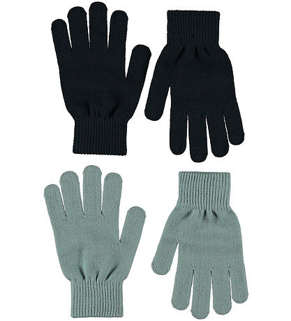 Molo Handsker - Akryl/Uld - 2-pak - Kiddy - Night Navy Molo Handsker - Akryl/Uld - 2-pak - Kiddy - Night Navy