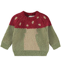 Molo Blouse - Wool/Acrylic - Breen - Mushroom