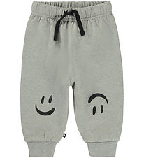 Molo Sweatpants - Simeon - Grey Melange Molo Sweatpants - Simeon - Grey Melange