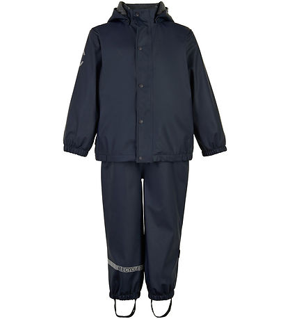 Mikk-Line Regntøj m. Fleece - PU - Blue Nights Mikk-Line Regntøj m. Fleece - PU - Blue Nights