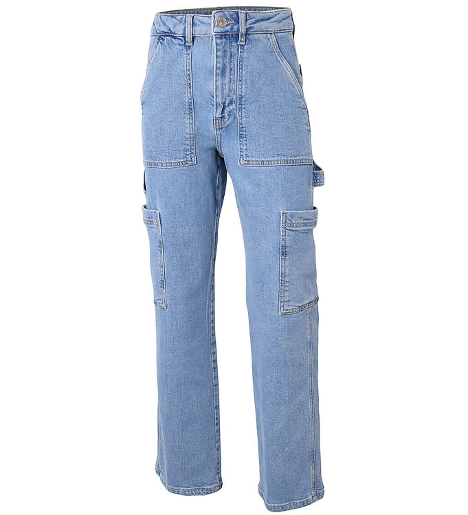 Hound Wide Jeans - Blue Denim