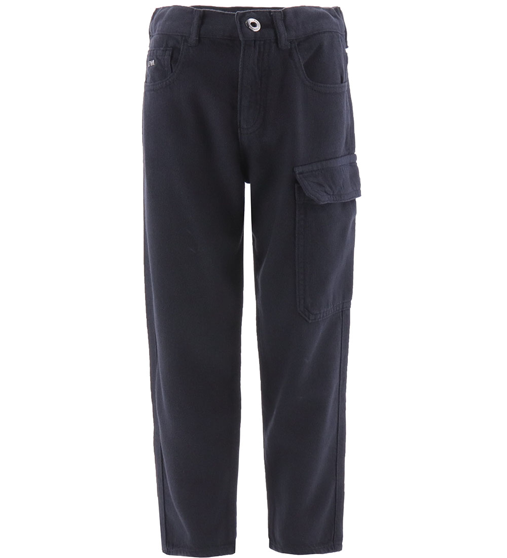 Jeans Emporio Armani - Marine - Emporio Armani - 8 ans 128 - Jeans 60 €
