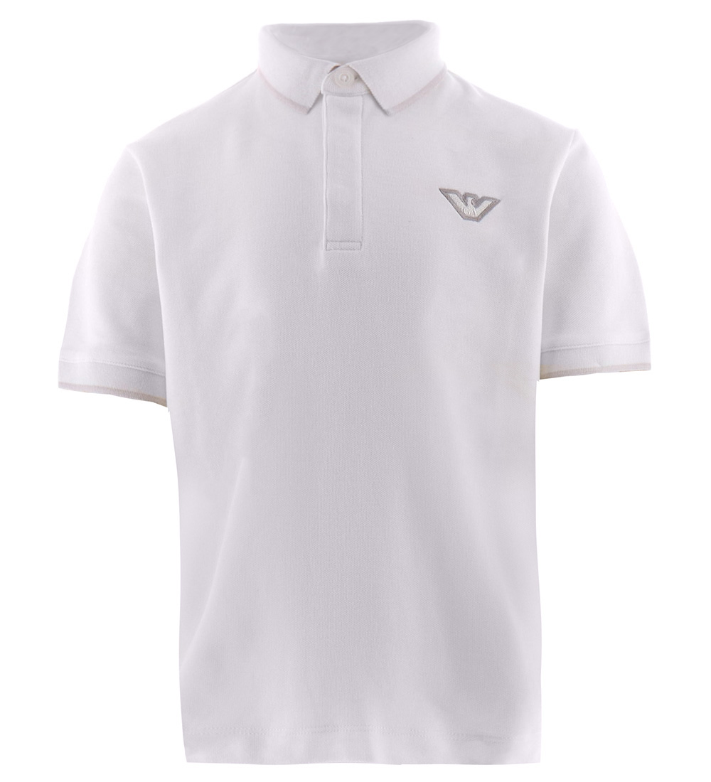 Emporio Armani Polo - Vanille m. Beige - Emporio Armani - 6 Jahre (116) - Polos