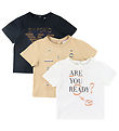 Emporio Armani T-shirts - 3-pak - Hvid/Sand/Sort Emporio Armani T-shirts - 3-pak - Hvid/Sand/Sort