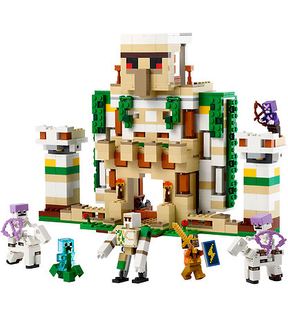 LEGO® Minecraft - Jerngolem-Fortet 21250 - 868 Dele LEGO® Minecraft - Jerngolem-Fortet 21250 - 868 Dele