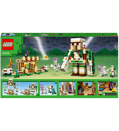 LEGO® Minecraft - Jerngolem-Fortet 21250 - 868 Dele LEGO® Minecraft - Jerngolem-Fortet 21250 - 868 Dele