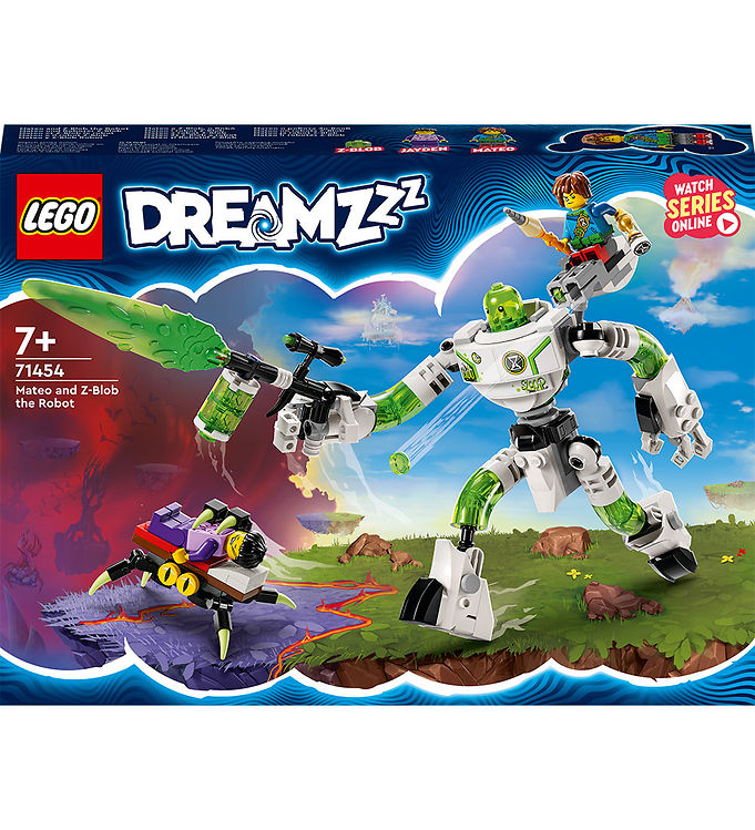LEGO ® DREAMZzz - Mateo og Robotten Z-Blob 71454 - 237 Dele