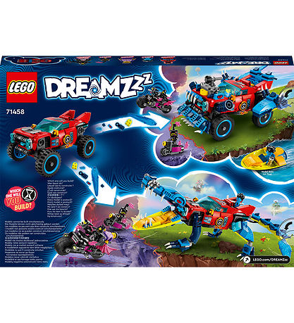 LEGO® DREAMZzz - Krokodillebil 71458 - 494 Dele LEGO® DREAMZzz - Krokodillebil 71458 - 494 Dele