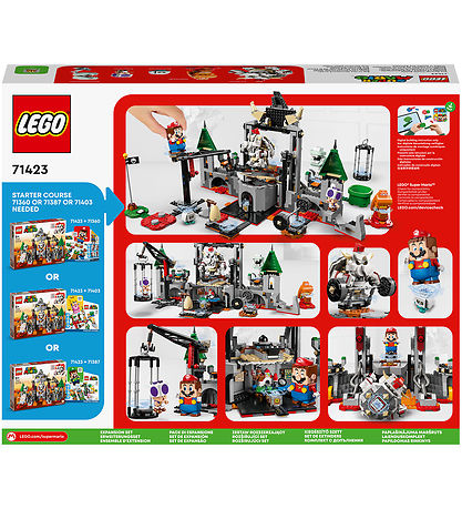 LEGO® Super Mario - Dry Bowsers Slotskamp 71423 - Udvidelsessæt  LEGO® Super Mario - Dry Bowsers Slotskamp 71423 - Udvidelsessæt