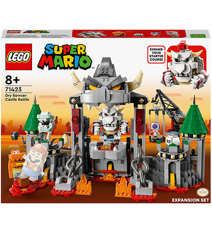 LEGO® Super Mario - Dry Bowsers Slotskamp 71423 - Udvidelsessæt  LEGO® Super Mario - Dry Bowsers Slotskamp 71423 - Udvidelsessæt