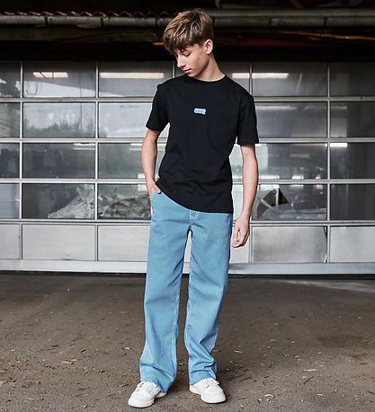 Hound Jeans - Striped - Off White/Light Blue