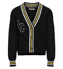 Kids Only Cardigan - Strik - KogFia - Black/w. Cloud d Kids Only Cardigan - Strik - KogFia - Black/w. Cloud d