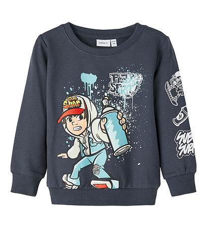 Name It Sweatshirt - NmmSaied - India Ink Name It Sweatshirt - NmmSaied - India Ink