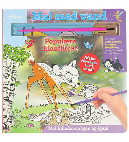 Alvilda Malebog - Mal Med Vand - Disney Populære Klassikere