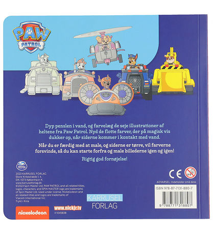Alvilda Malebog - Mal Med Vand - Paw Patrol Alvilda Malebog - Mal Med Vand - Paw Patrol