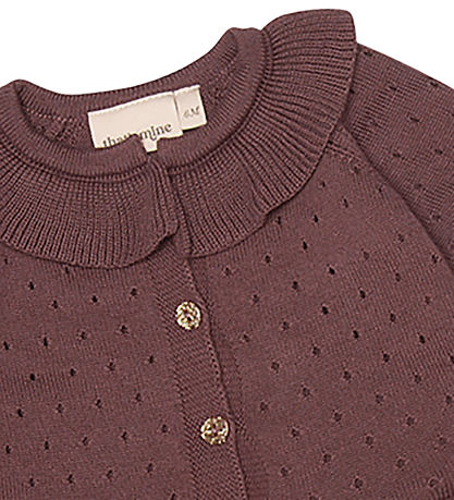 That's Mine Cardigan - Strik - Pile - Marron