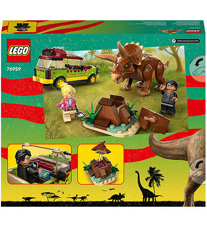 LEGO® Jurassic World - Triceratops-forskning 76959 - 281 Dele LEGO® Jurassic World - Triceratops-forskning 76959 - 281 Dele