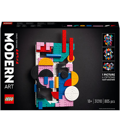LEGO® Art - Moderne Kunst 31210 - 805 Dele LEGO® Art - Moderne Kunst 31210 - 805 Dele