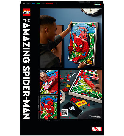 LEGO® Art - The Amazing Spider-Man 31209 - 2099 Dele LEGO® Art - The Amazing Spider-Man 31209 - 2099 Dele