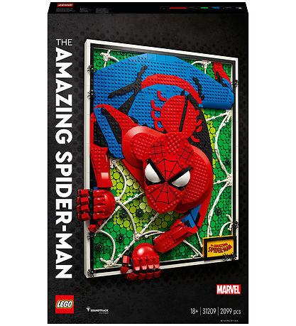 LEGO® Art - The Amazing Spider-Man 31209 - 2099 Dele LEGO® Art - The Amazing Spider-Man 31209 - 2099 Dele