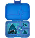Yumbox Madkasse m. 4 Rum - Bento Panino - Surf Blue - Shark Tray