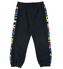 Stella McCartney Kids Sweatpants - Sort m. Print Stella McCartney Kids Sweatpants - Sort m. Print