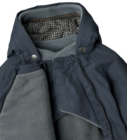 Wheat Vinterjakke - Sascha Tech - Dark Blue Wheat Vinterjakke - Sascha Tech - Dark Blue