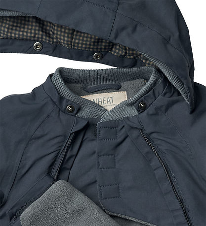 Wheat Vinterjakke - Sascha Tech - Dark Blue Wheat Vinterjakke - Sascha Tech - Dark Blue