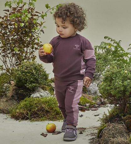 Hummel Sweatshirt - hmlKRIS - Lilla Hummel Sweatshirt - hmlKRIS - Lilla