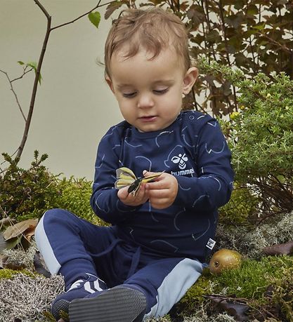 Hummel Broek - hmlSkye - Donkerblauw/Blauw