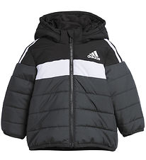 adidas Performance Dynejakke - IN F PAD JKT - Sort/Hvid adidas Performance Dynejakke - IN F PAD JKT - Sort/Hvid