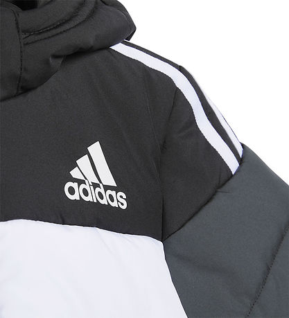adidas Performance Dynejakke - IN F PAD JKT - Sort/Hvid adidas Performance Dynejakke - IN F PAD JKT - Sort/Hvid