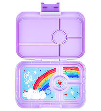 Yumbox Lunchbox w. 4 Rooms - Bento Tapas - Seville Purple/Rainbo