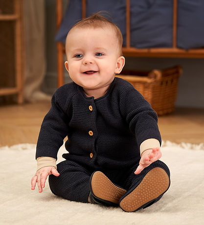 Müsli Bukser - Strik - Night Blue Müsli Bukser - Strik - Night Blue