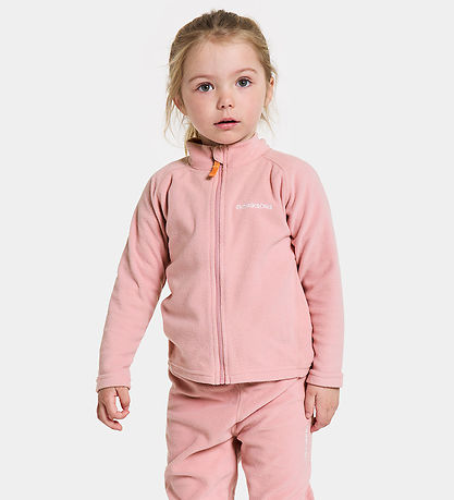 Didriksons Fleecejakke - Monte - Soft Pink