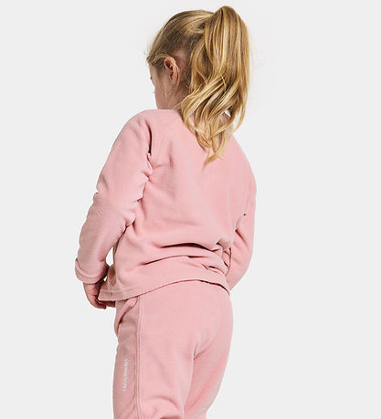 Didriksons Fleecejakke - Monte - Soft Pink