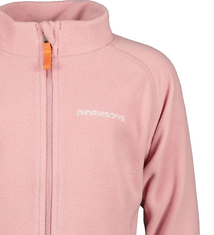 Didriksons Fleecejakke - Monte - Soft Pink