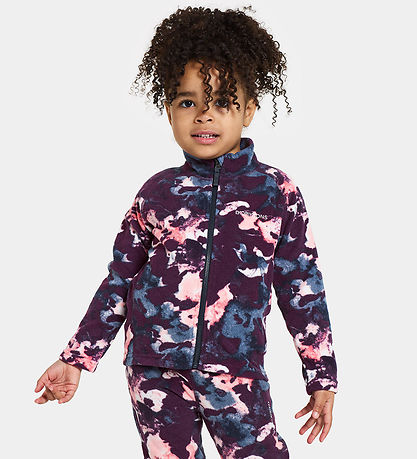 Didriksons Fleecejakke - Monte Kids Full Zip - Salt Purple Didriksons Fleecejakke - Monte Kids Full Zip - Salt Purple