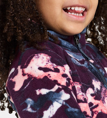 Didriksons Fleecejakke - Monte Kids Full Zip - Salt Purple Didriksons Fleecejakke - Monte Kids Full Zip - Salt Purple