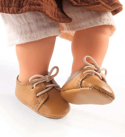 Djeco Dukkesko - 30-32 cm - Brun Djeco Dukkesko - 30-32 cm - Brun