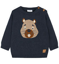 Hust and Claire Bluse - Strik - Pilou - Blue Nights Hust and Claire Bluse - Strik - Pilou - Blue Nights