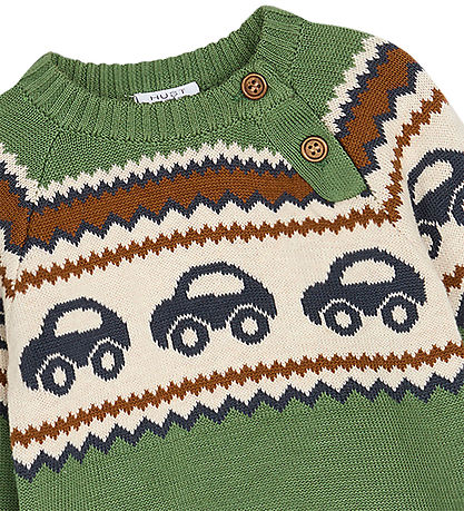 Hust and Claire Bluse - Strik - Palle - Elm Green Hust and Claire Bluse - Strik - Palle - Elm Green