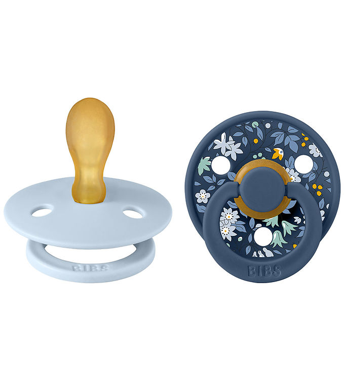 BIBS x Liberty Colour Sutter - 2-pak - str. 2 - Symmetrisk - Cha