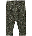Wheat Leggings - Jules - Black Coal Small Flowers Wheat Leggings - Jules - Black Coal Small Flowers