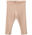 Wheat Leggings - Rib - Maddy - Rose Dust Wheat Leggings - Rib - Maddy - Rose Dust