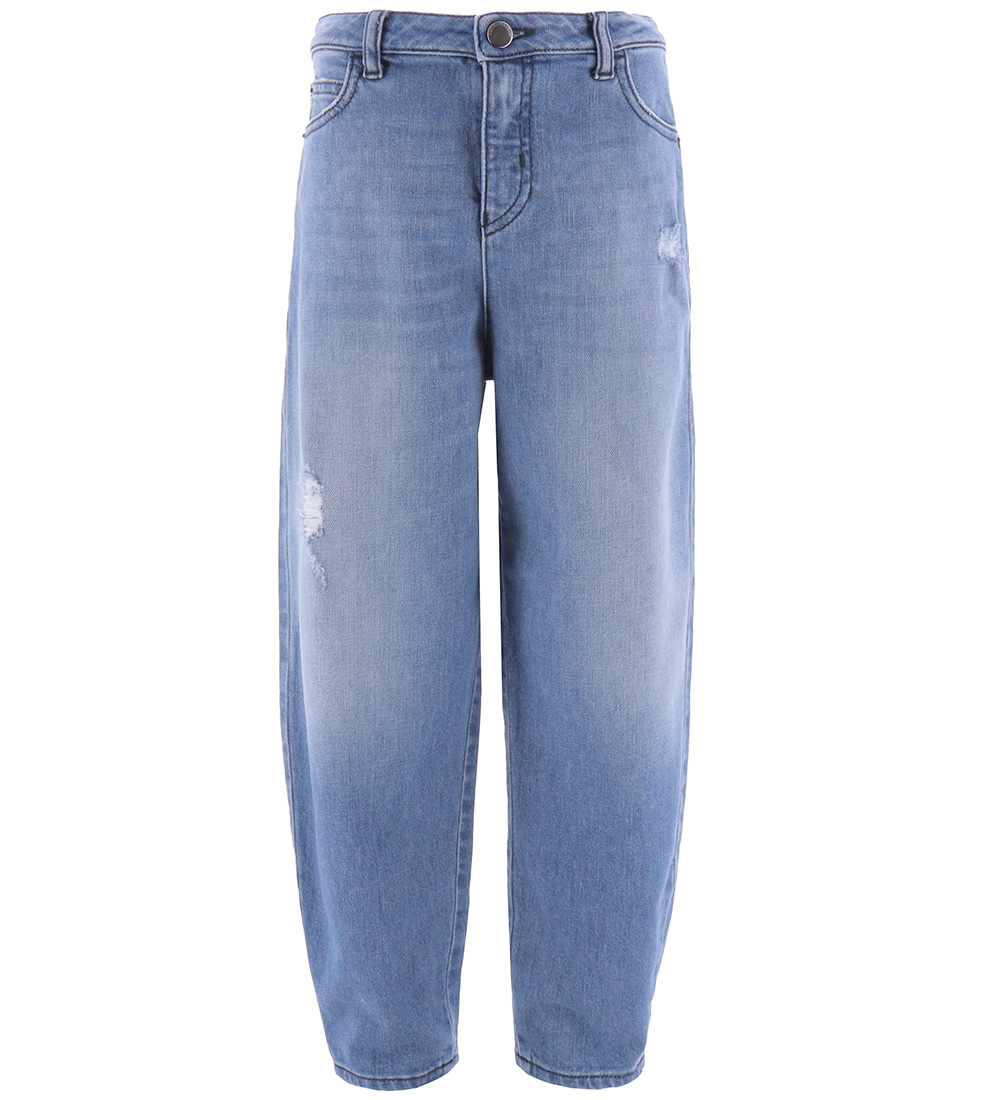 Jeans Emporio Armani - Bleu - Emporio Armani - 8 ans 128 - Jeans 78 €